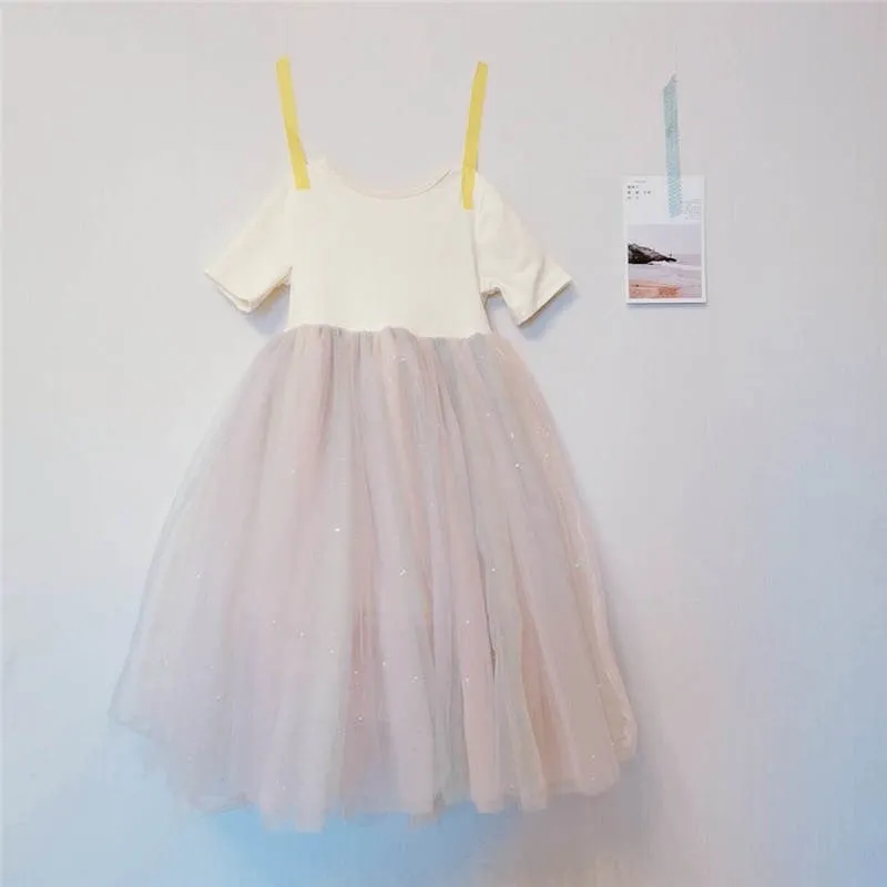 彩虹纱裙 Rainbow Mesh Dress -Small Cutting