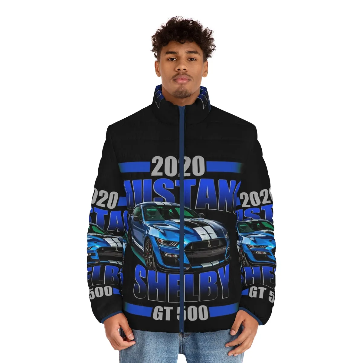 2020 Shelby GT500 Puffer Jacket - Stylish Muscle Car Apparel