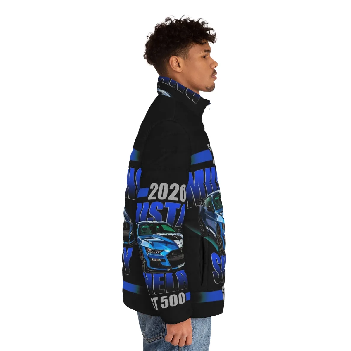 2020 Shelby GT500 Puffer Jacket - Stylish Muscle Car Apparel