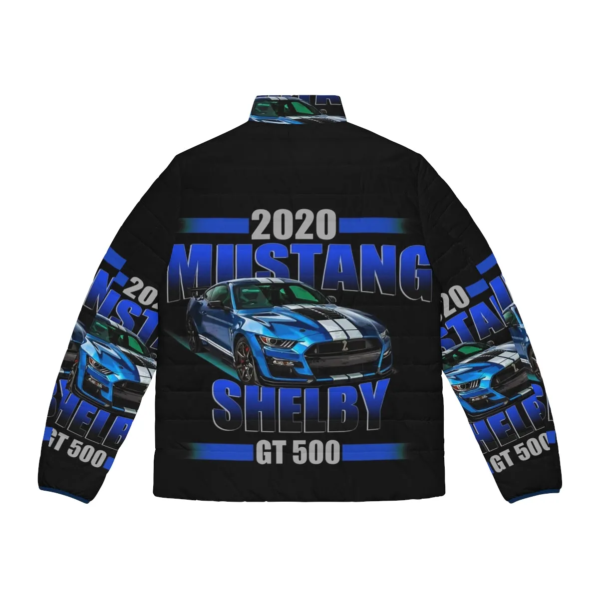 2020 Shelby GT500 Puffer Jacket - Stylish Muscle Car Apparel