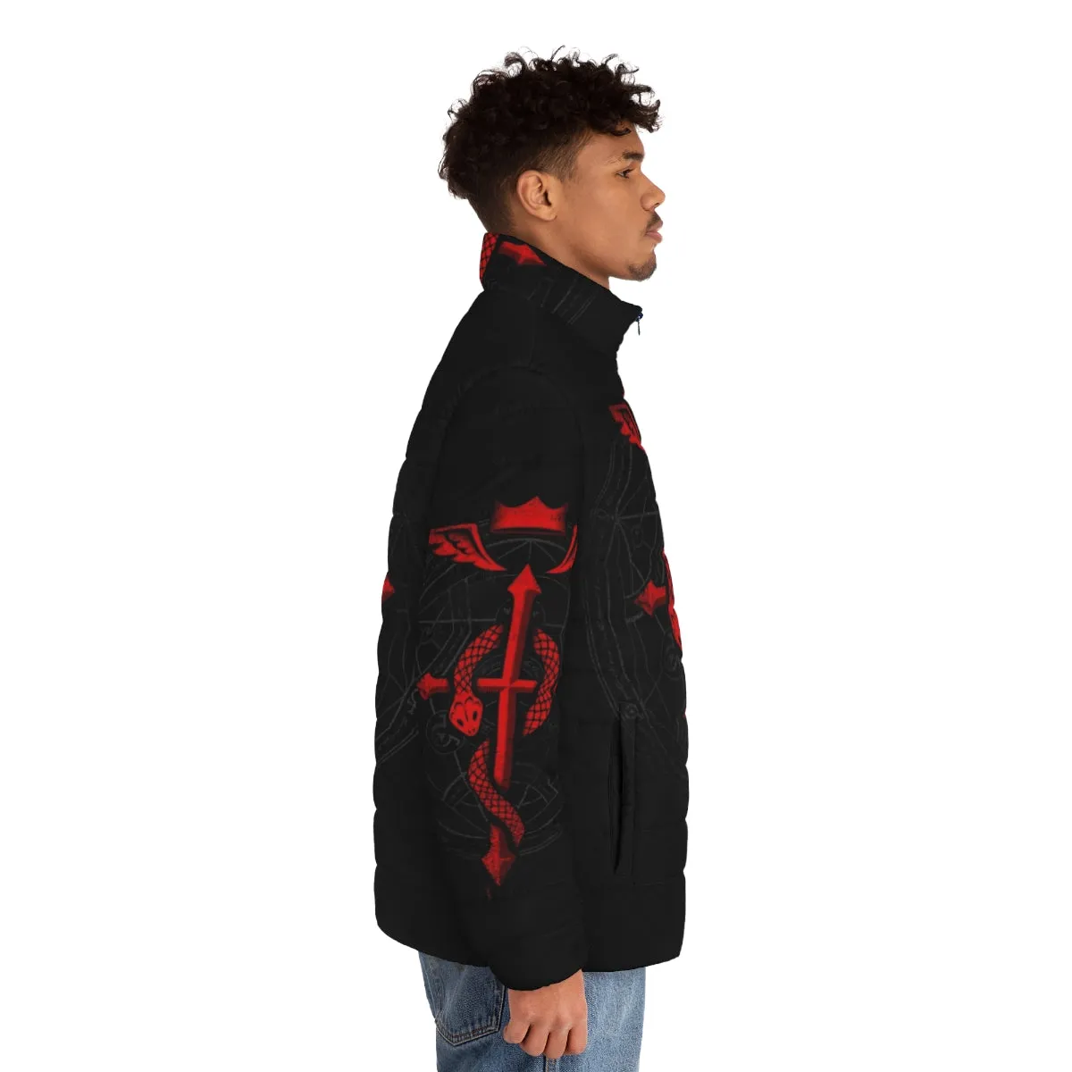 Alchemist Flamel Puffer Jacket - Inspired by Fullmetal Alchemist