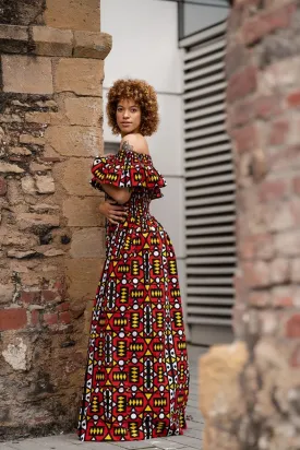 Amazing Sumakaka African Maxi Dress