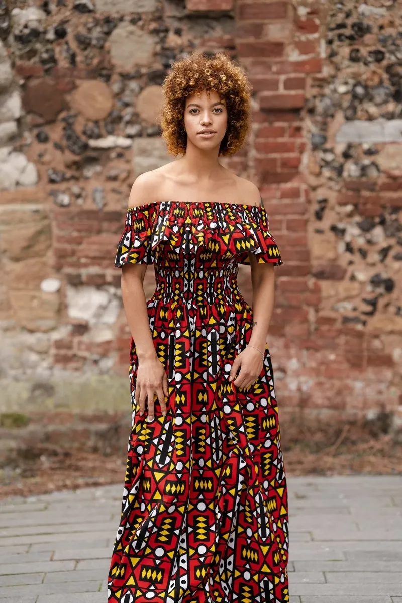 Amazing Sumakaka African Maxi Dress