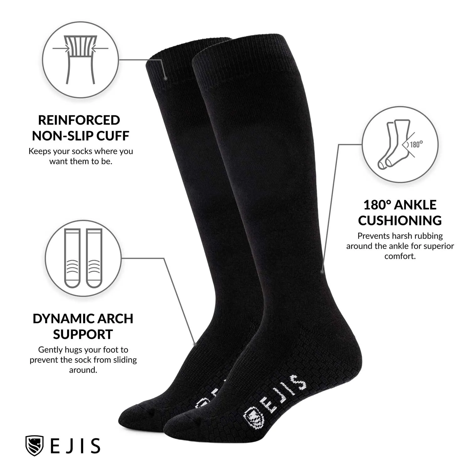 Anti-Odor Socks for Men with Sweaty Feet