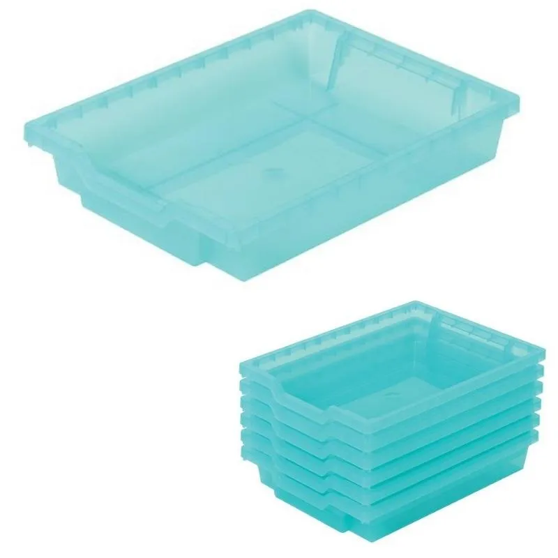 Antimicrobial Trays F1 Gratnell's Plastic Storage Trays - H75 x W312 x L427mm