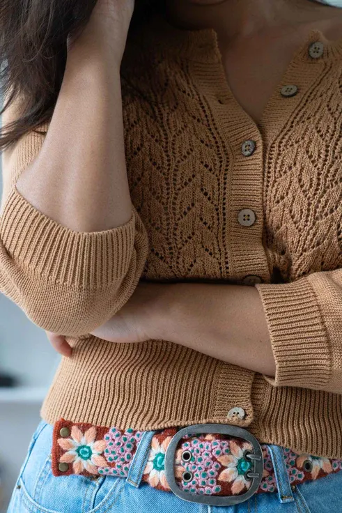 Ava Cardigan Almond