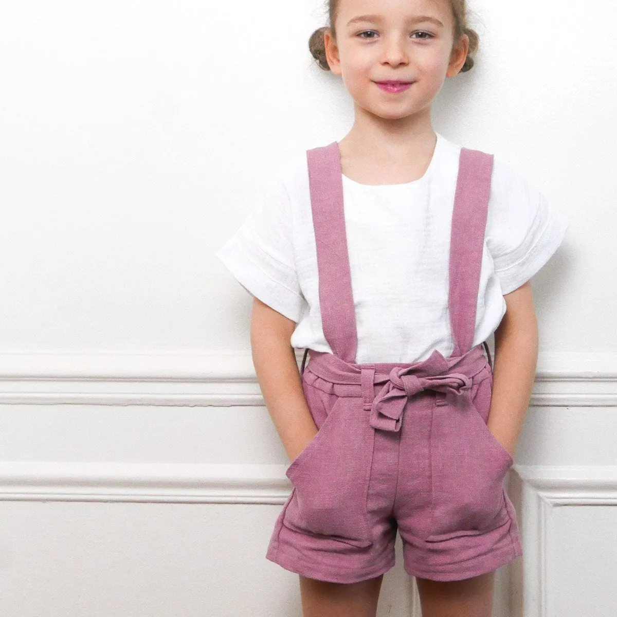 Avana Pants/Shorts Sewing Pattern - Girl 3/12Y - Ikatee