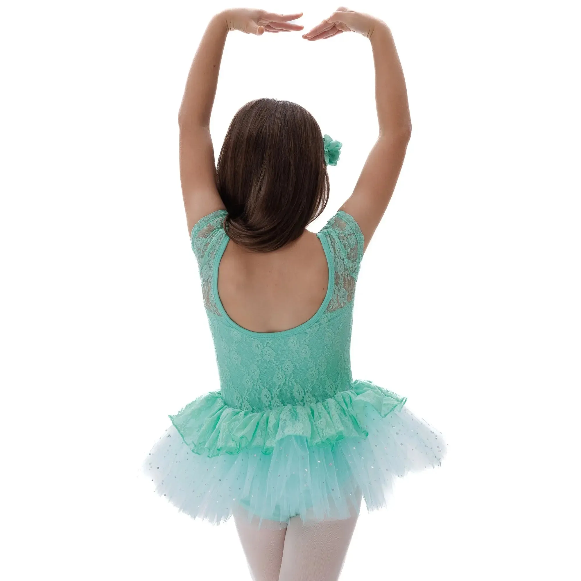 Ballet Performance Tutu Dress with Lace