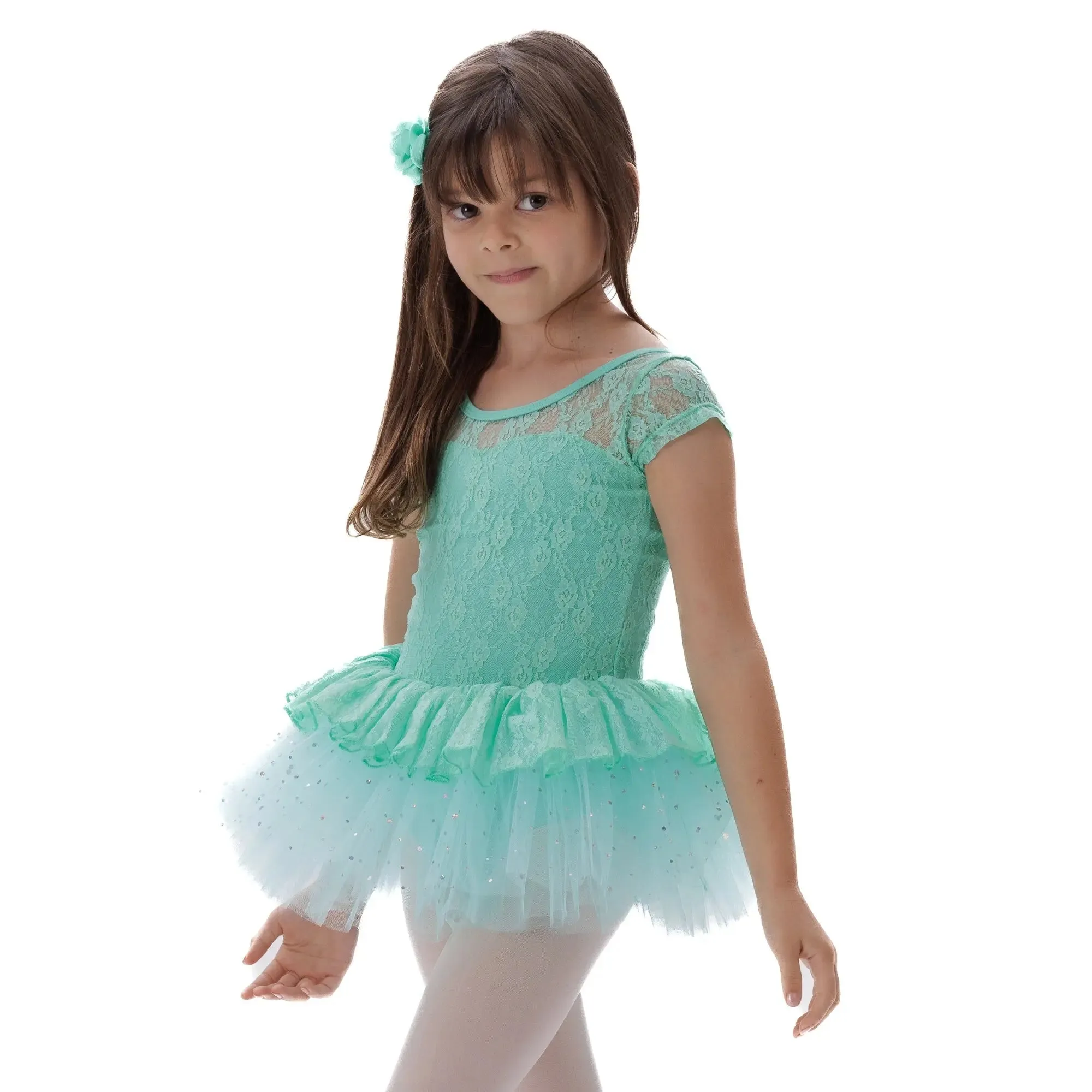 Ballet Performance Tutu Dress with Lace