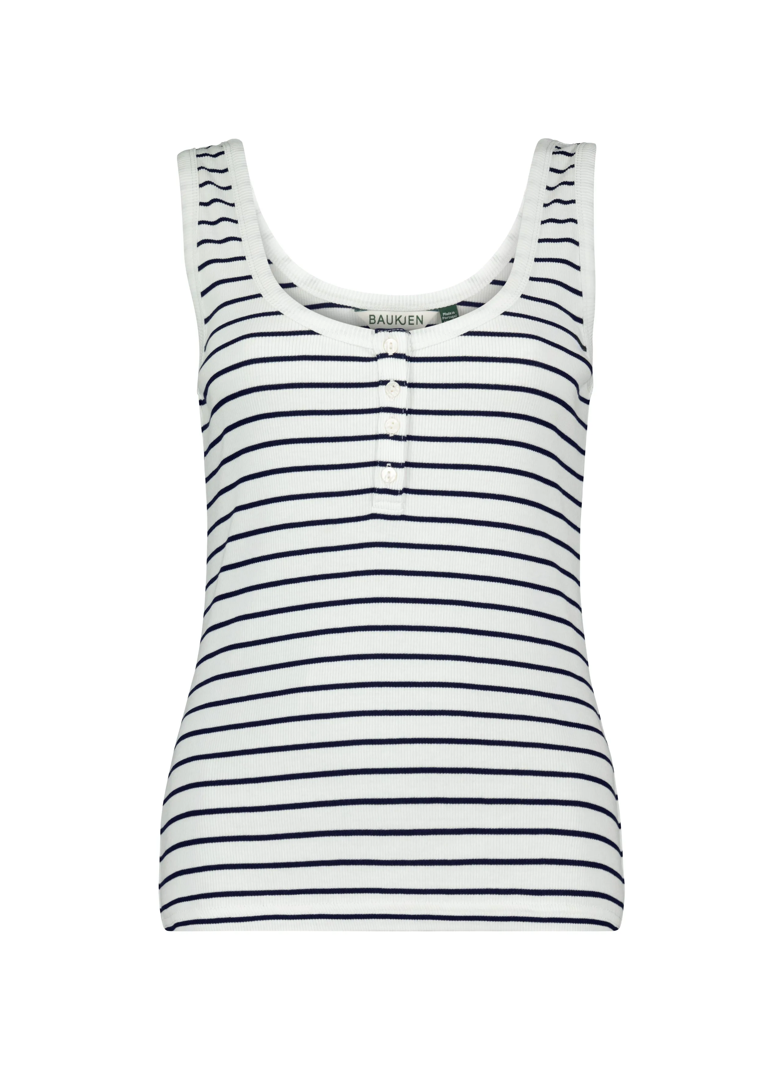 Baukjen Essentials Organic Cotton Henley Tank