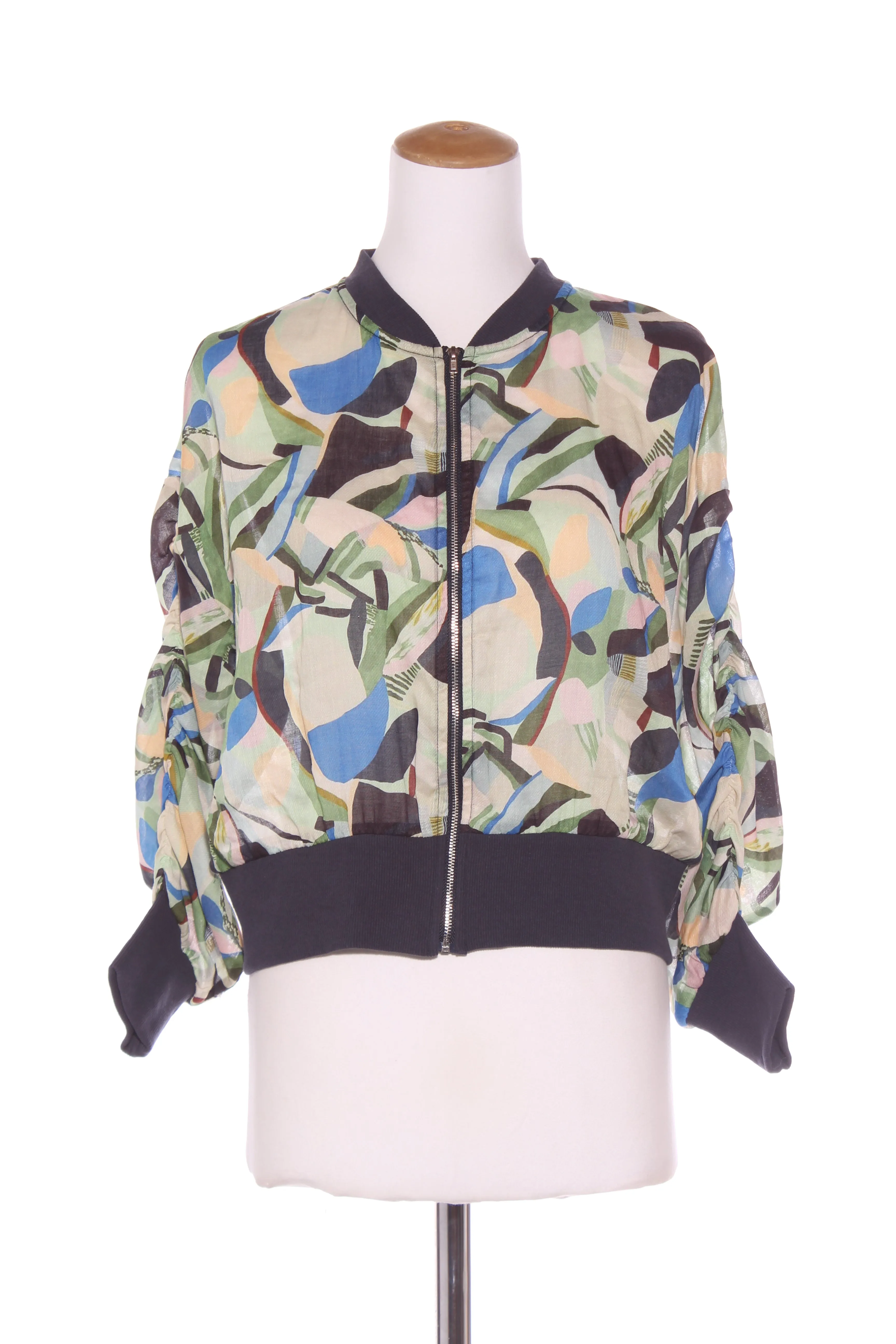 BLACKLIST - Linen/tencel bomber jacket! 10-12