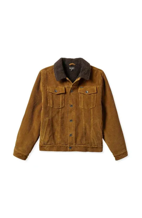 BRIXTON Cable Sherpa Lined Trucker Jacket