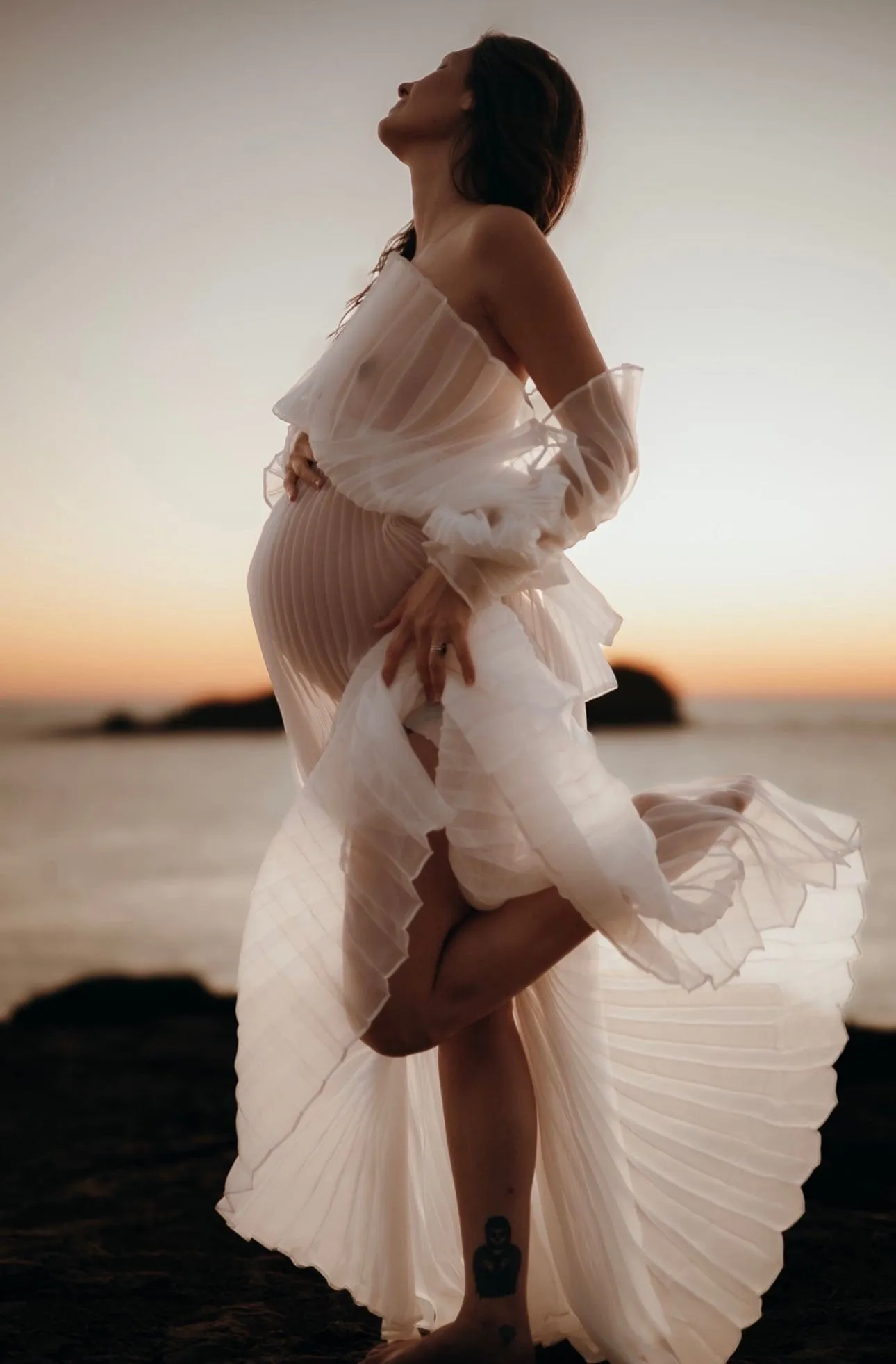 Camille - Maternity Photoshoot Dress - Photoshoot Dress - Elopement Dress