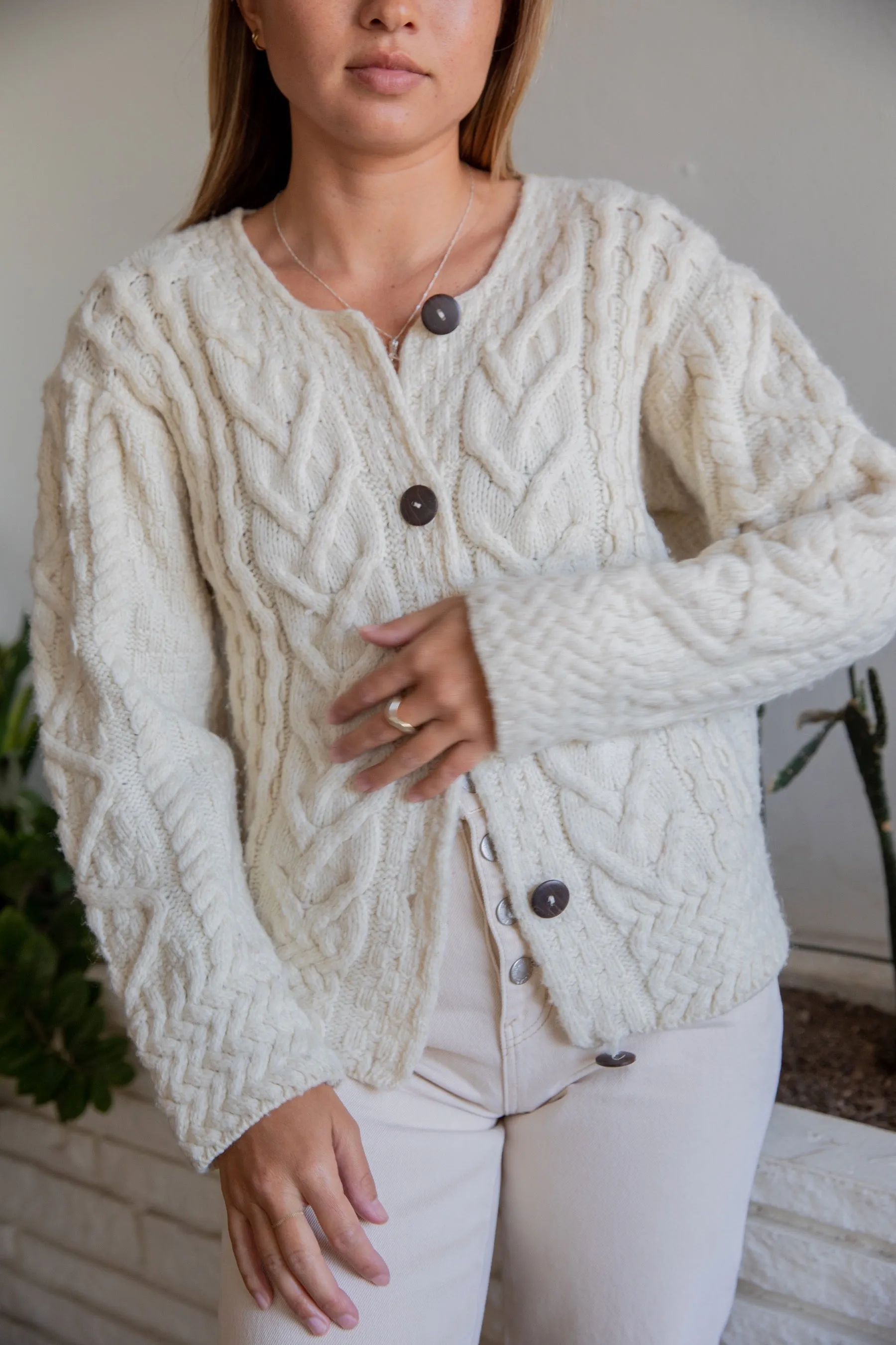 Carraigdonn Fisherman Cardigan