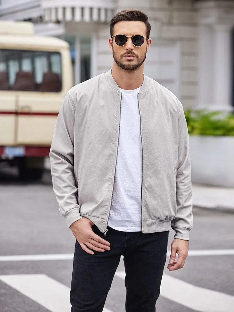 Casual Lightweight Bomber Jacket (US Only)