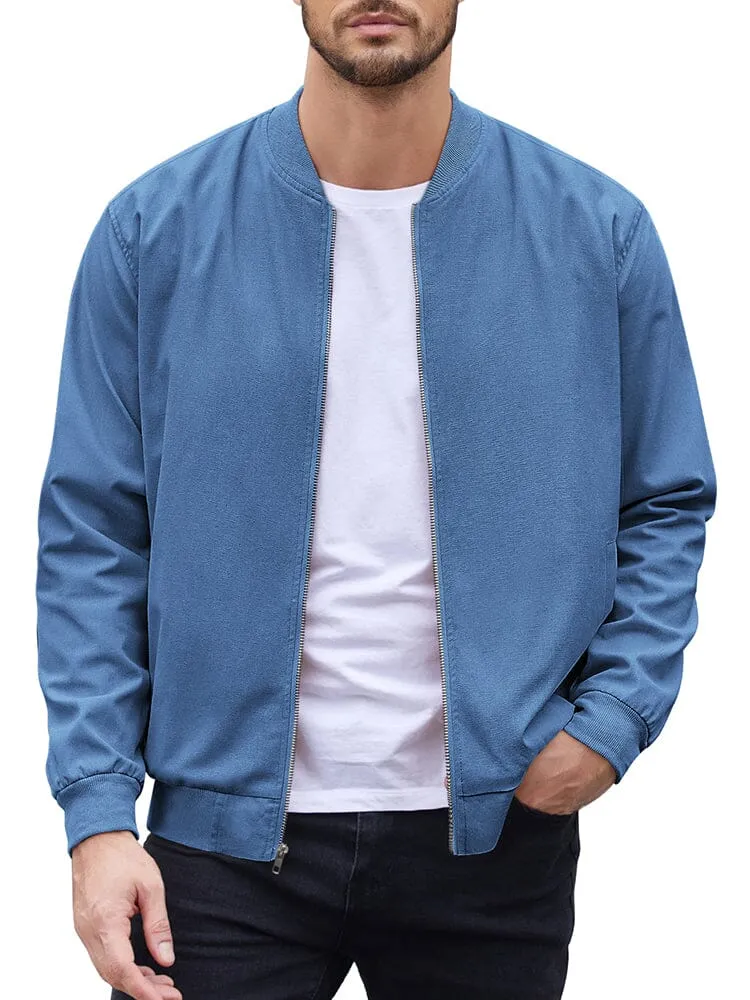 Casual Lightweight Bomber Jacket (US Only)