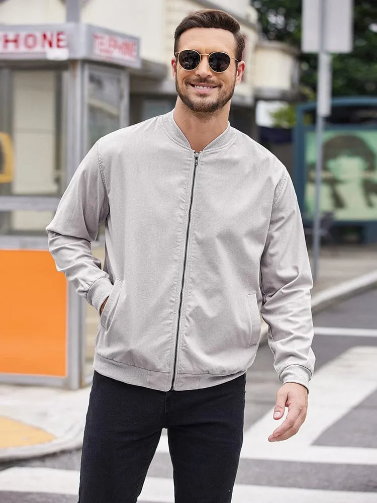 Casual Lightweight Bomber Jacket (US Only)