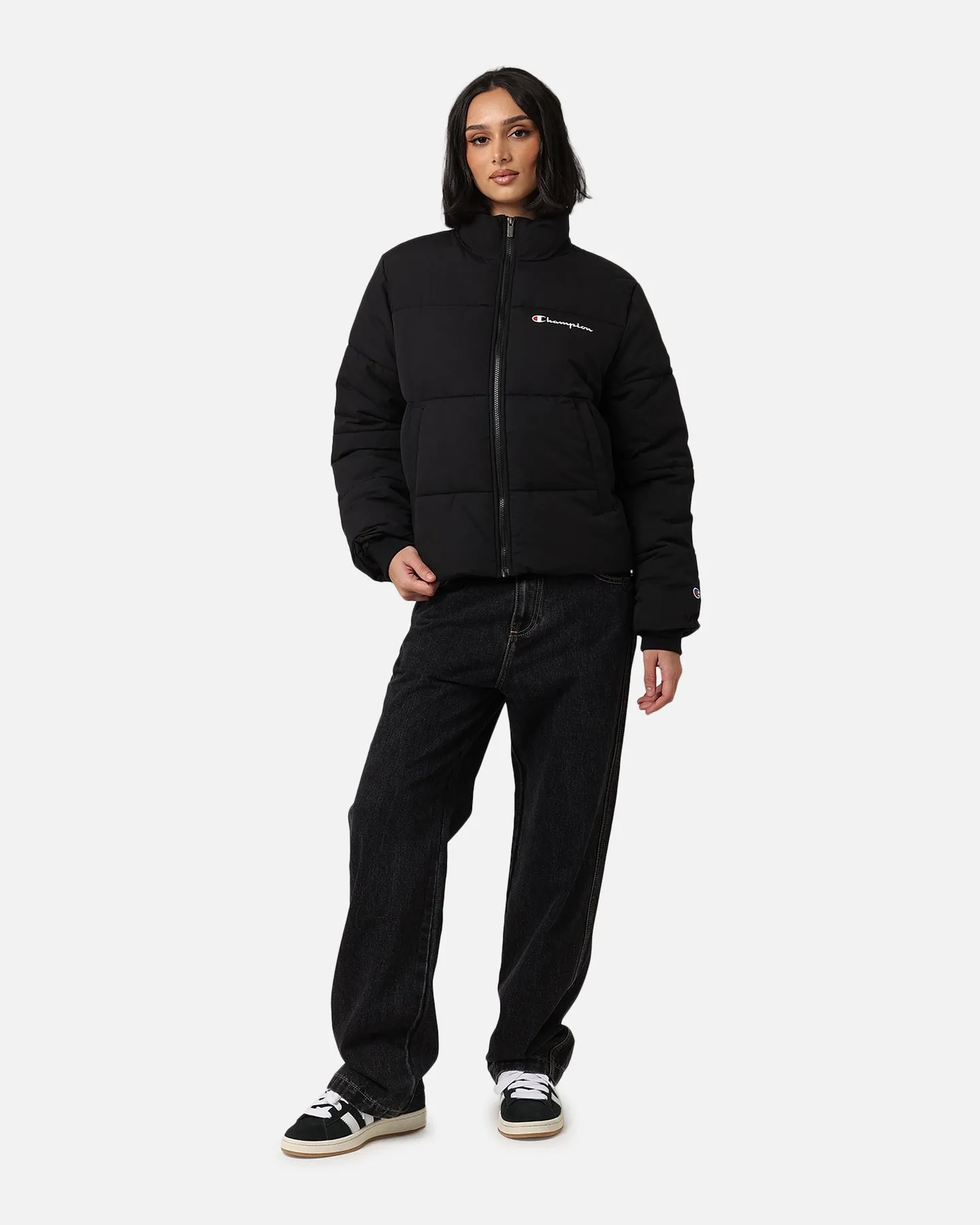 Champion Women's Rochester Puffer Jacket Black