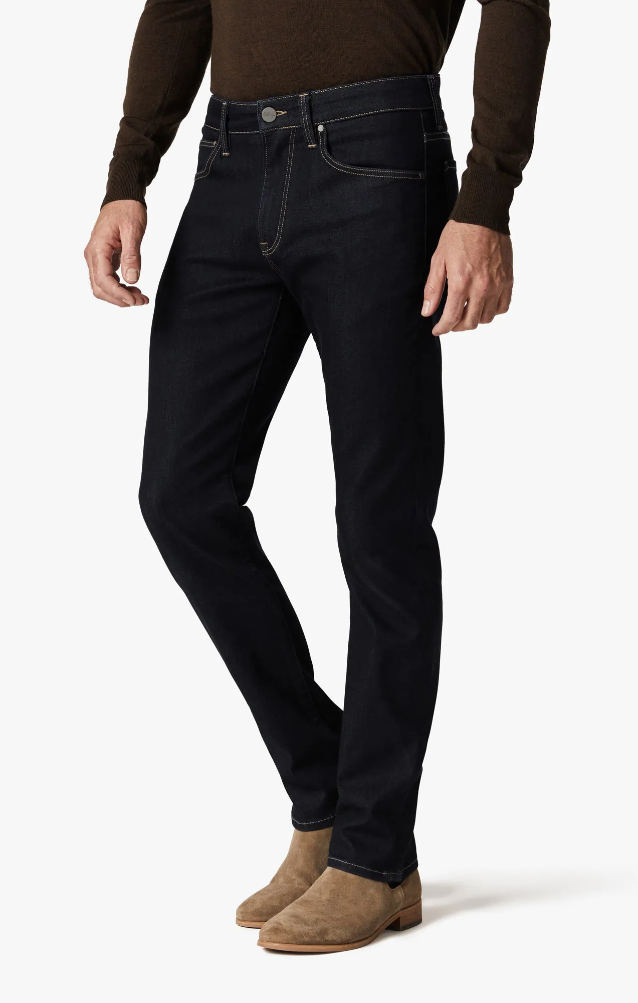 Cool Tapered Leg Jeans In Midnight Refined