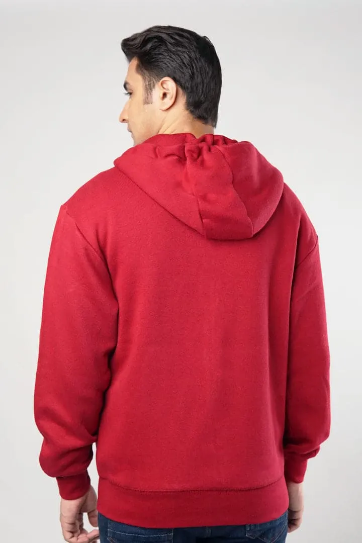 Currant Zipper Hoodie