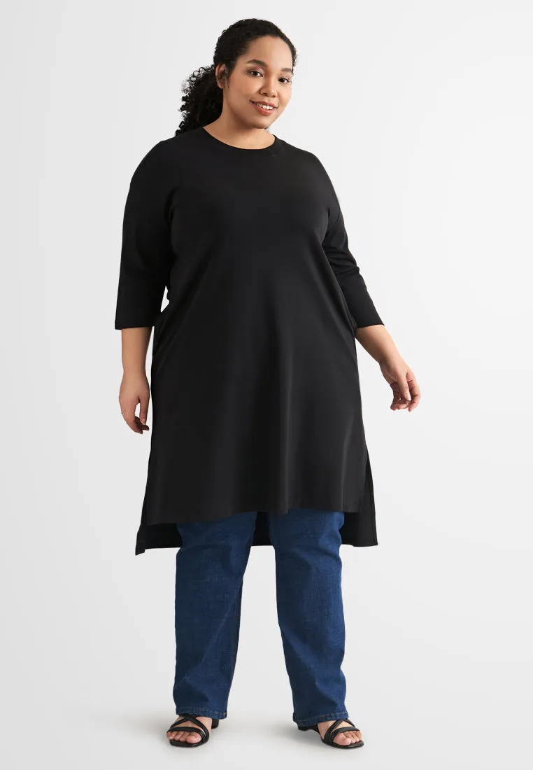 Dionne Minimalist 3/4 Sleeves Dress