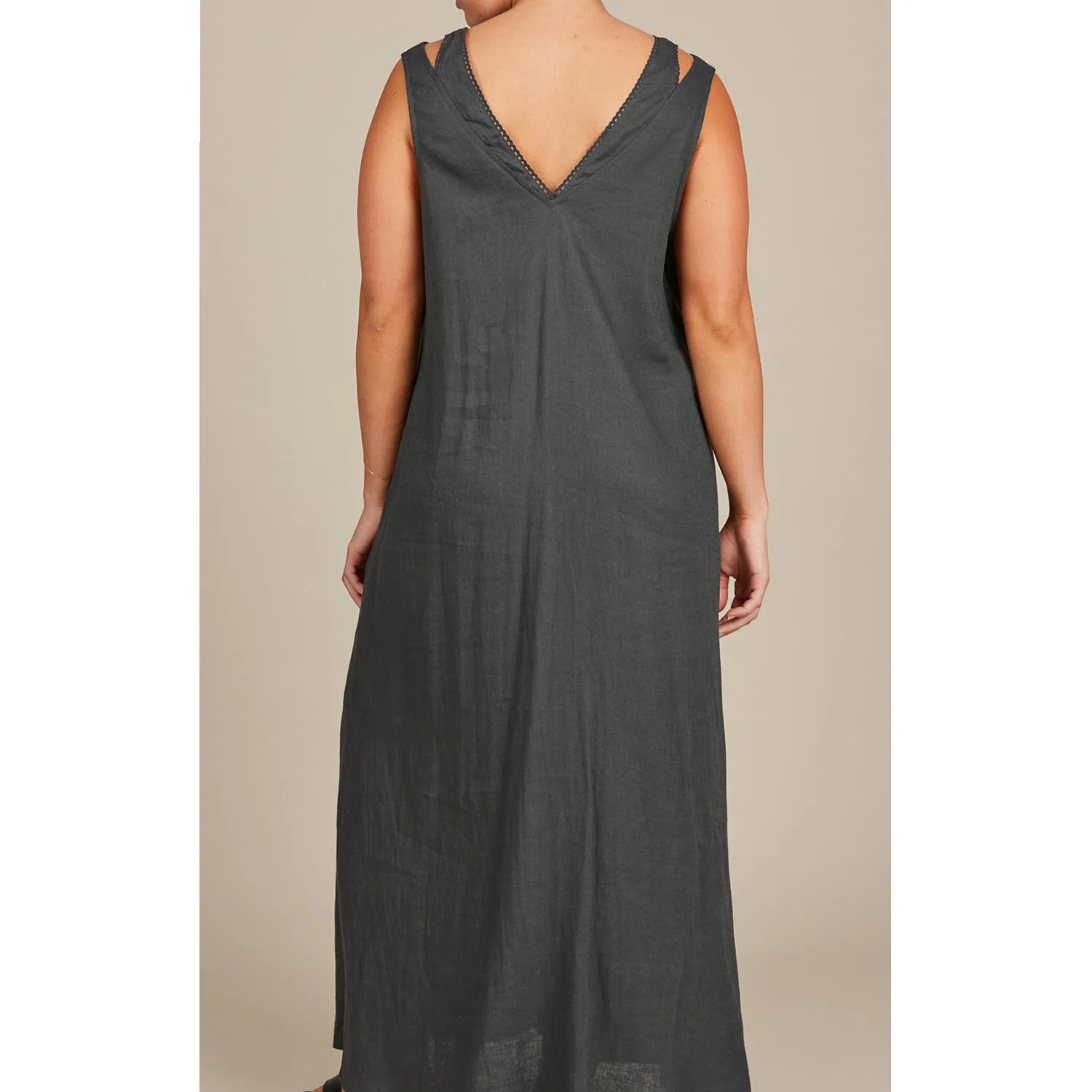 Dress Amelie Tank Maxi - Graphite