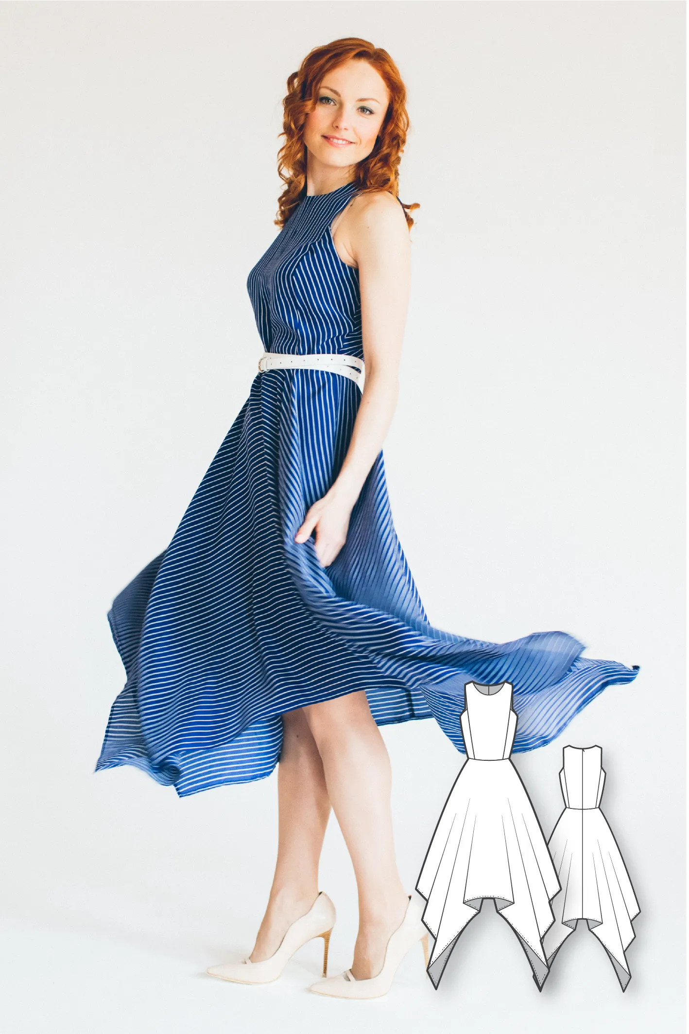 Dress Pattern - Dress Sewing Patterns - Sewing Tutorials - Maxi Dress Pattern - PDF Sewing Patterns - Sewing Projects - Sewing Patterns