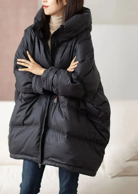 Duck Down Hooded Down Coat