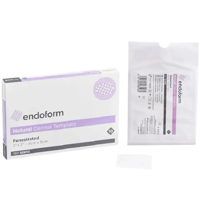 Endoform Dermal Template Collagen Wound Dressing 2 X 2 Inch Square Sterile (1 Each)