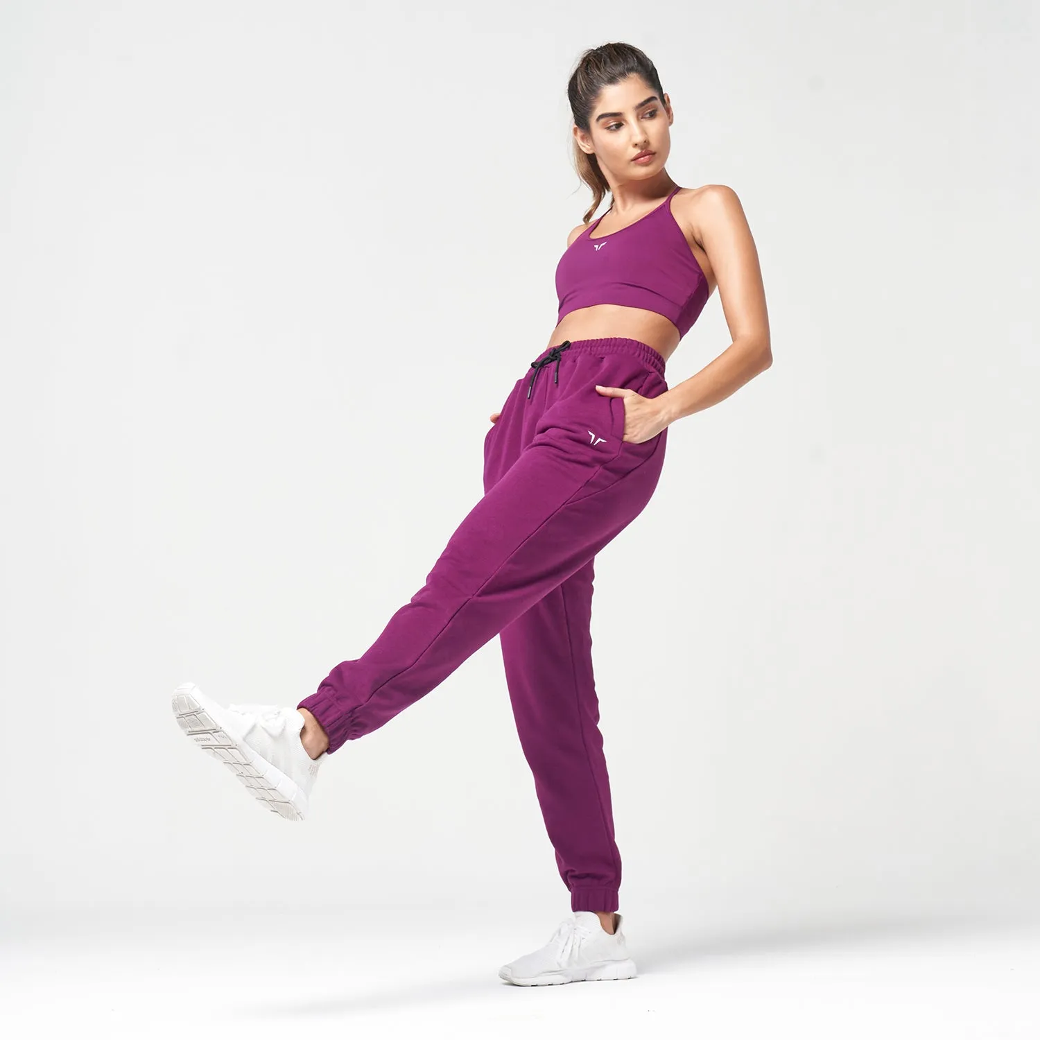 Essential Joggers - Dark Purple