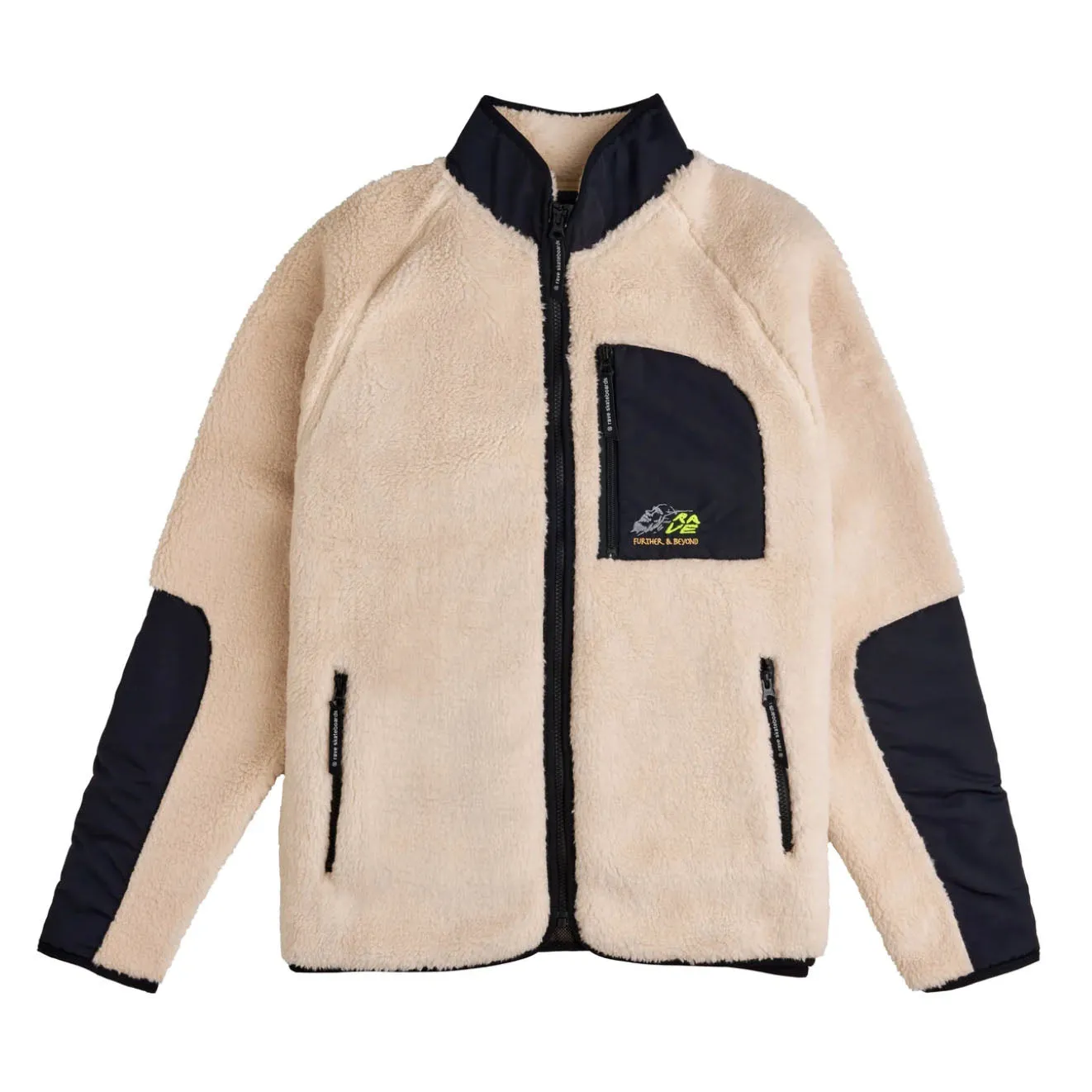 F&B fleece jacket light sand