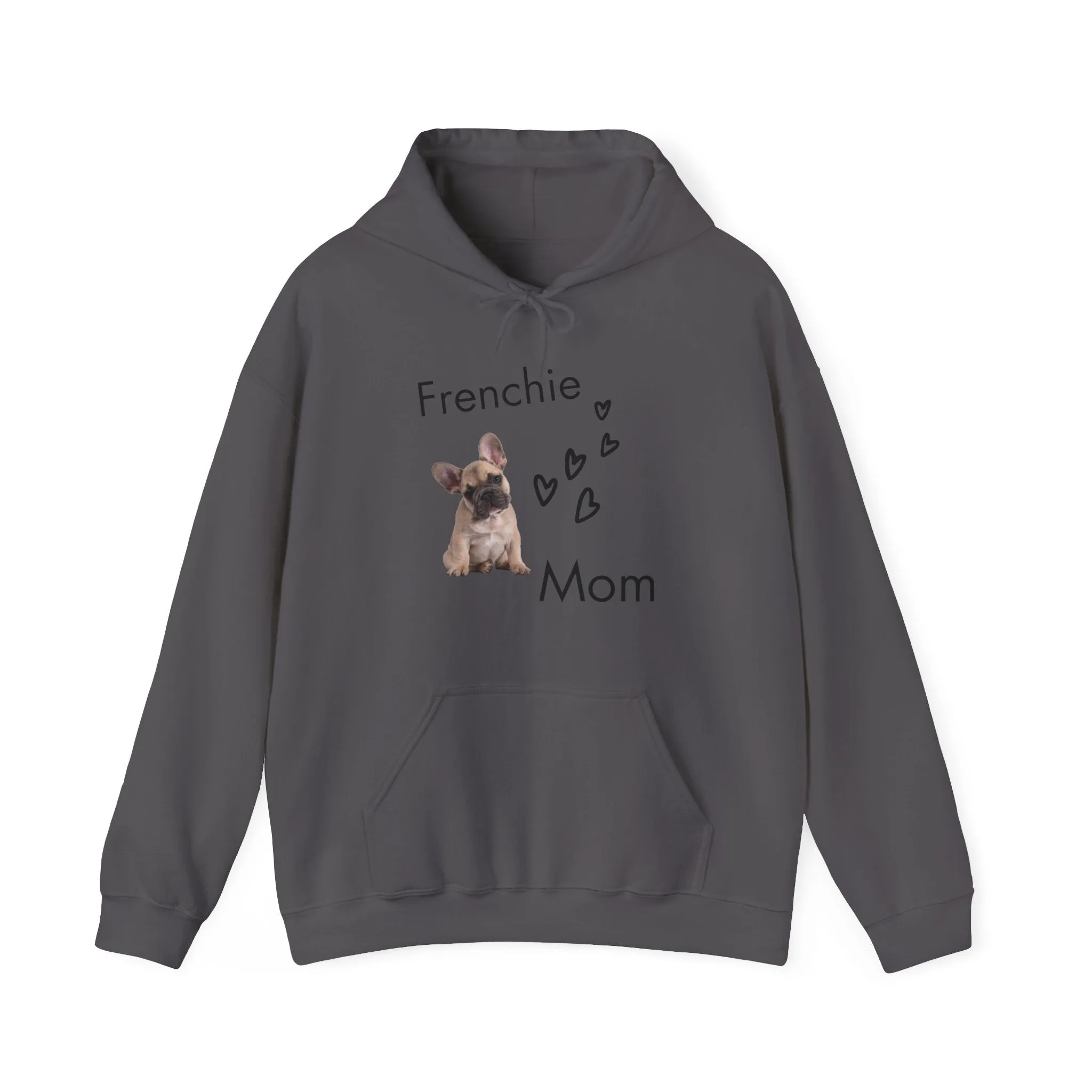 Frenchie Mom Hoodie, Cotton Sweatshirt for Dog Mom