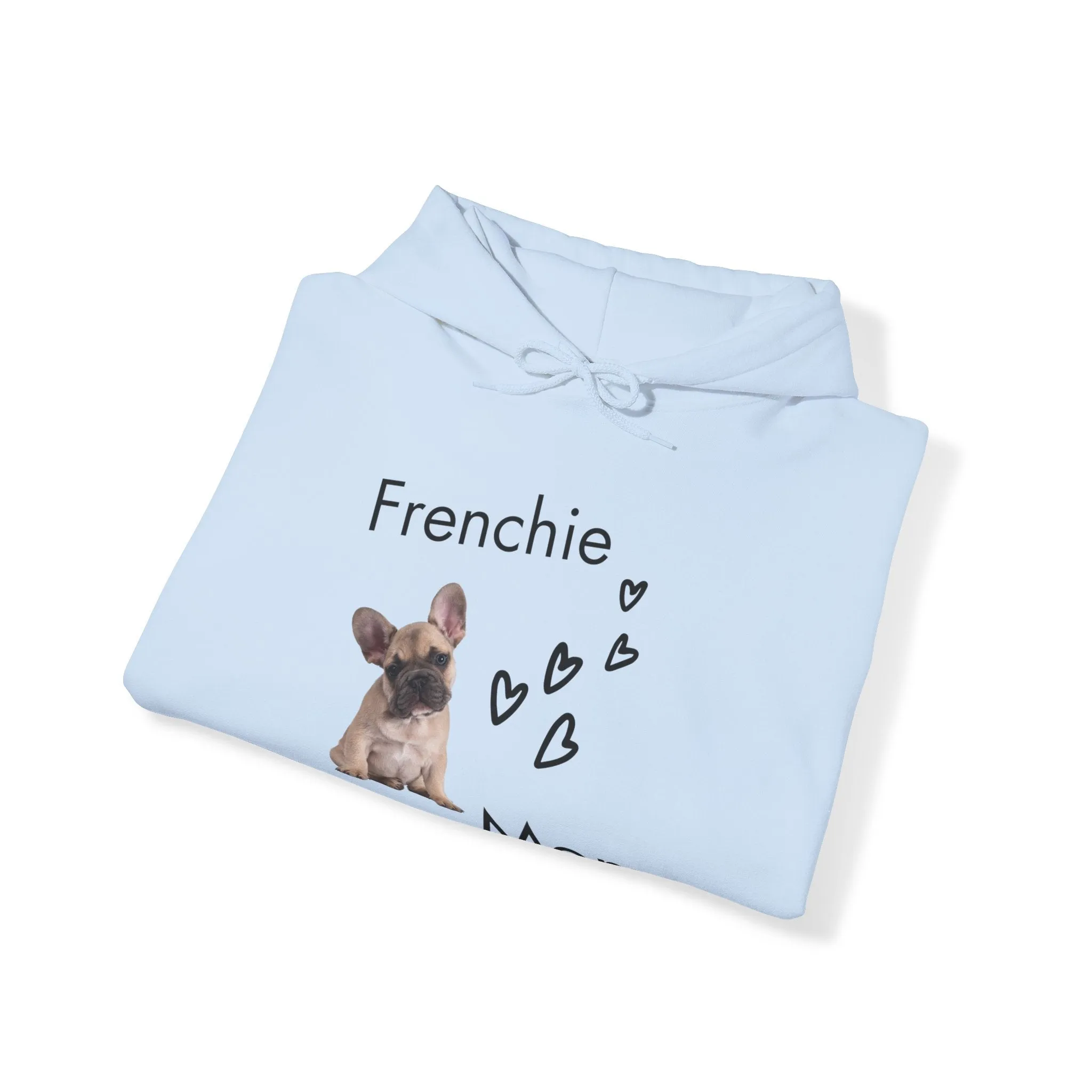 Frenchie Mom Hoodie, Cotton Sweatshirt for Dog Mom