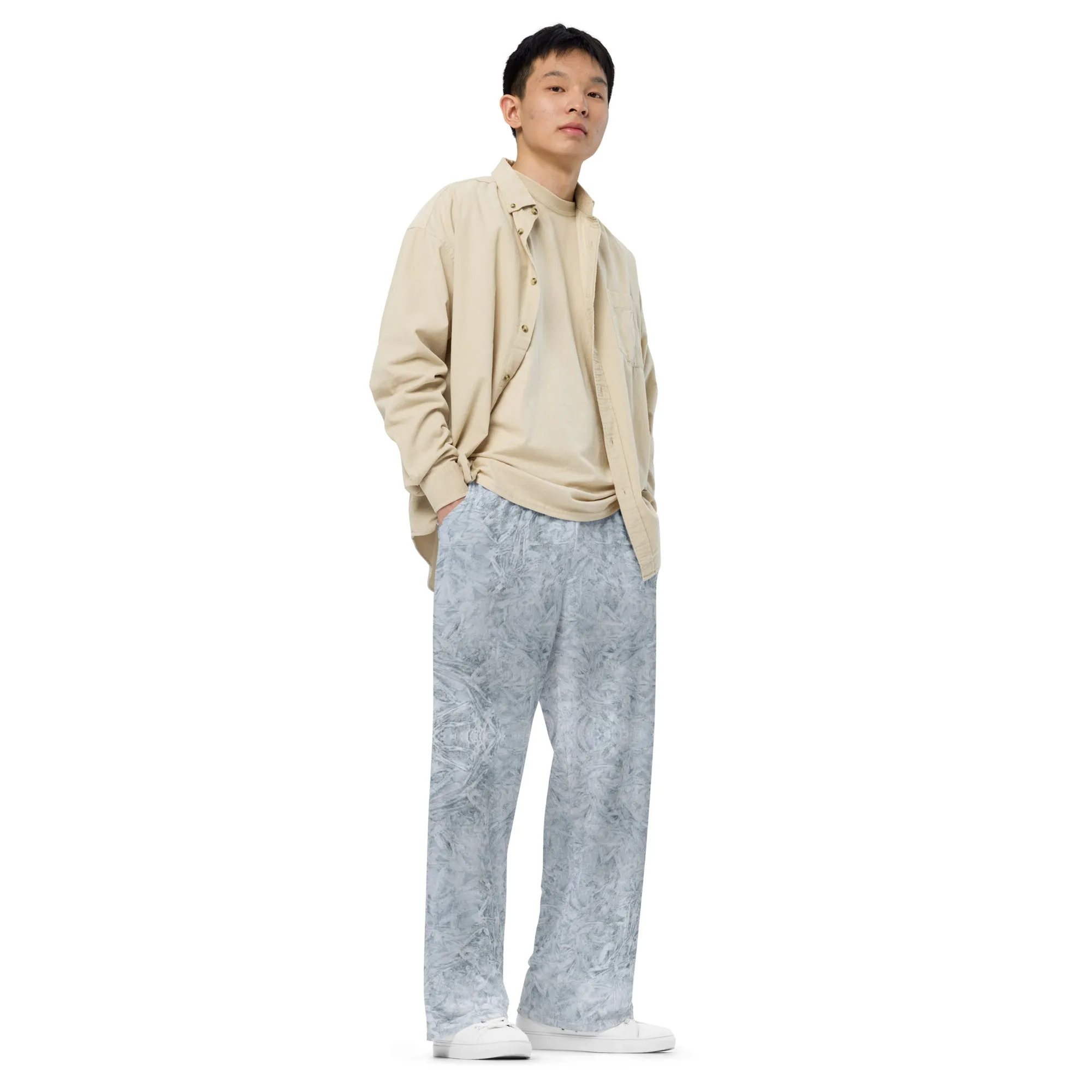 Frosty Unisex Wide-leg Pants