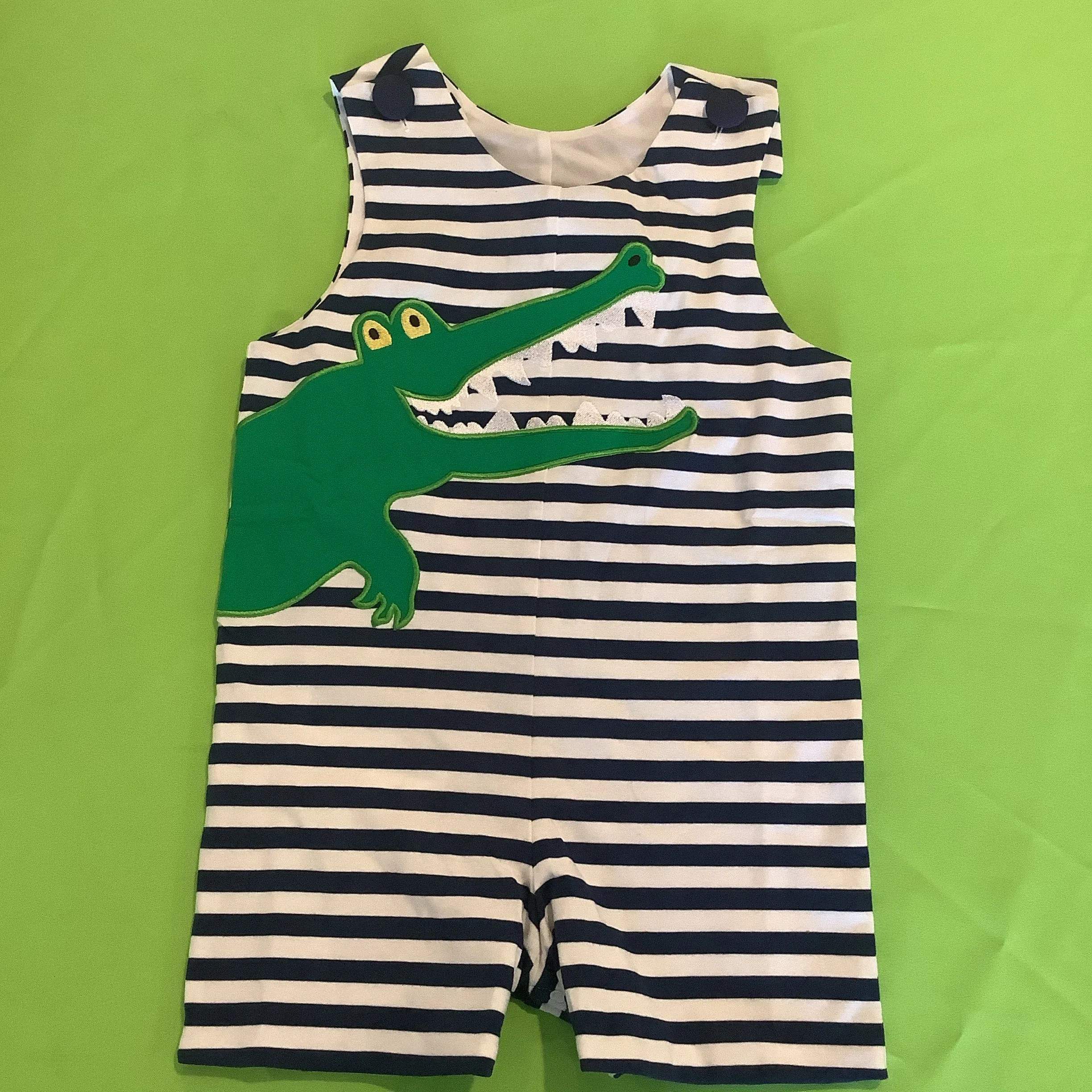 Gator Sunsuit Shortall | Millie Jay