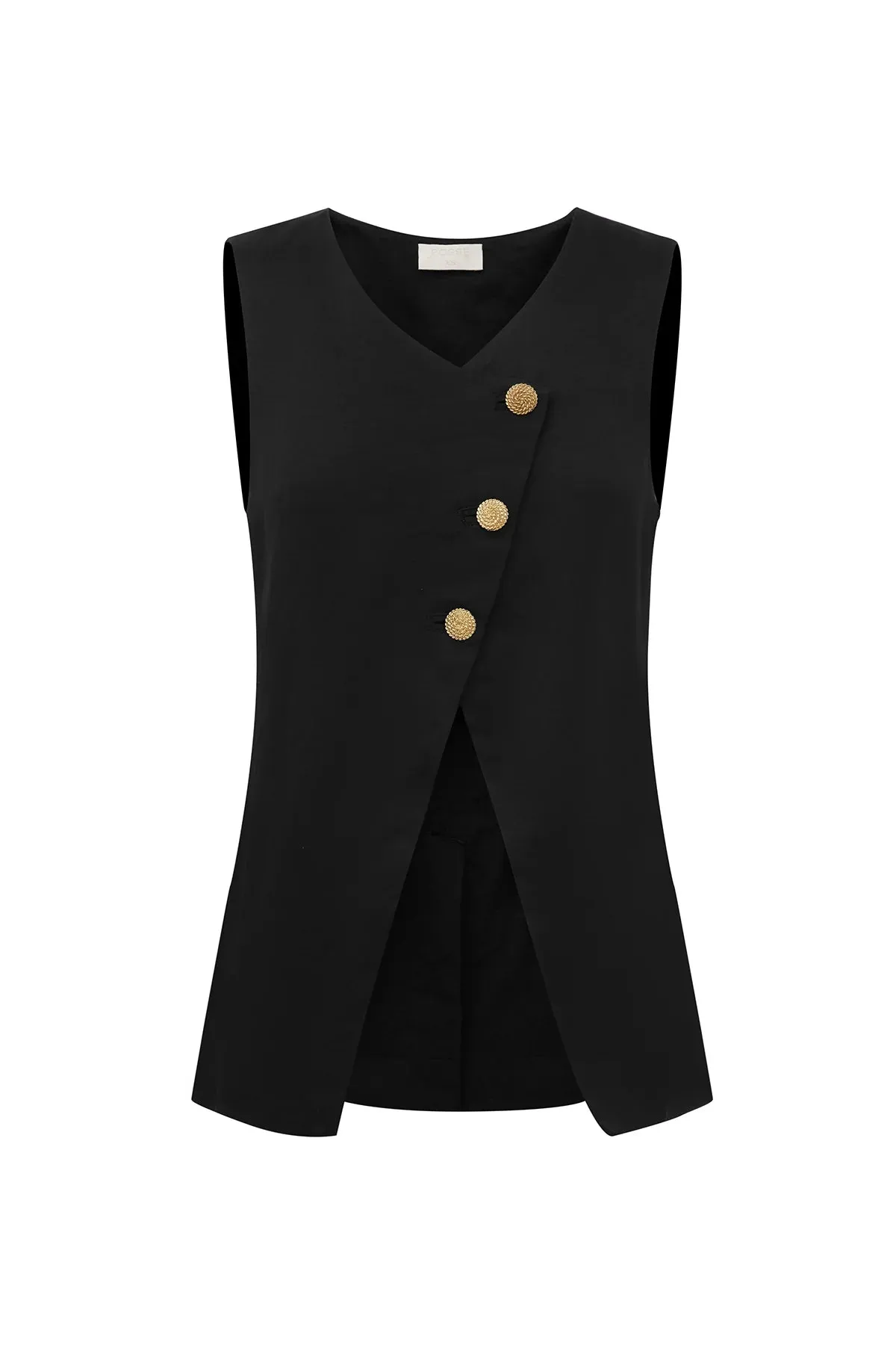 Gigi Gilet Black