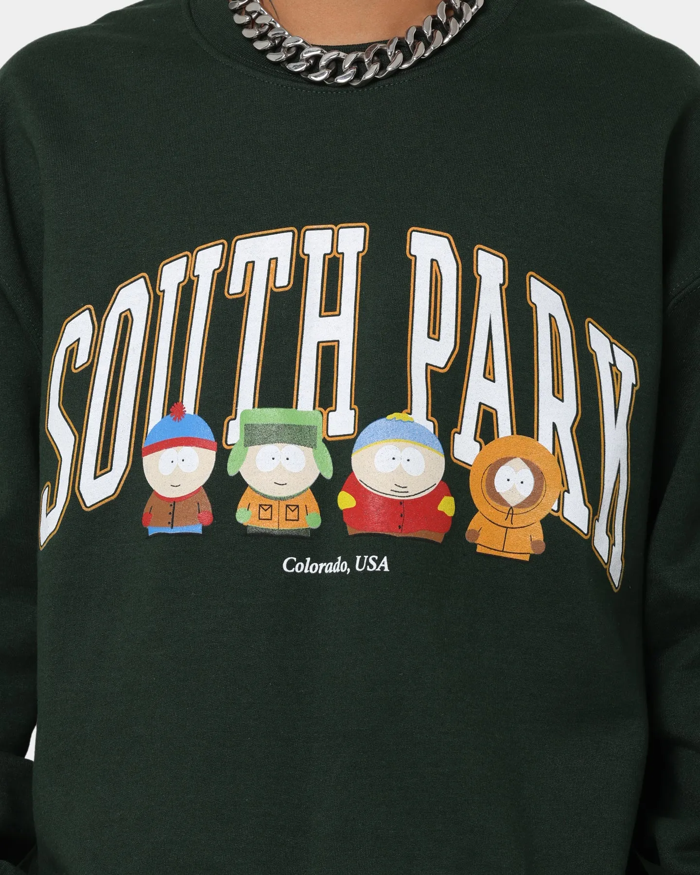 Goat Crew X South Park SP Crewneck Forest Green