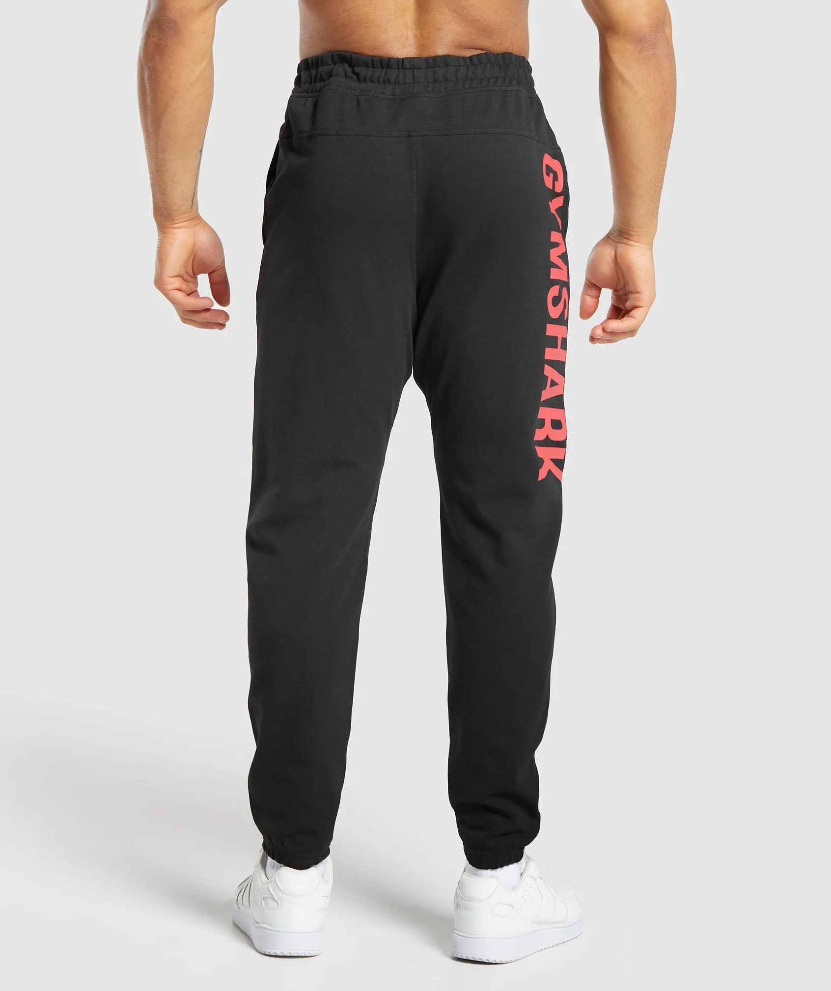 Gymshark Impact Joggers - Black/Vivid Red