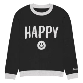 Happy Personalized Knit Sweater