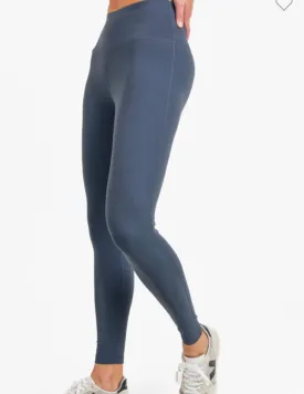 High Impact Leggings in Laguna Blue