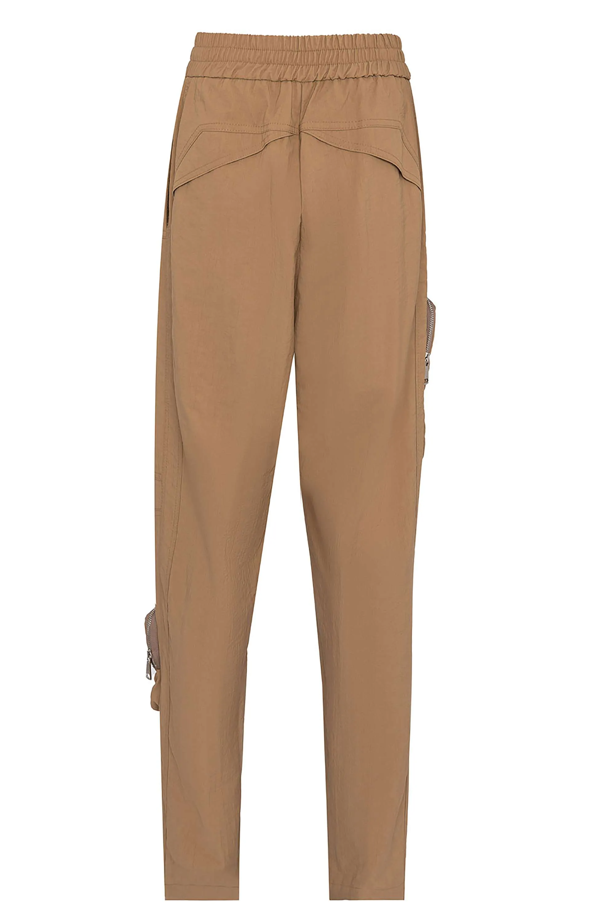 High Waist Boyfriend Pants With Cargo Pockets (Final Sale)