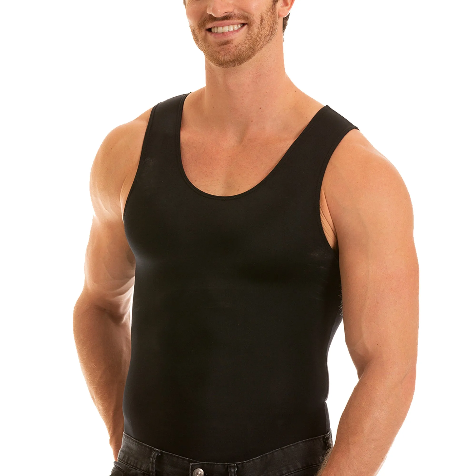 Insta Slim Big & Tall Compression Muscle Tank MS0001BT