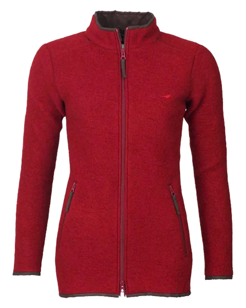 Laksen Cheviot Womens Felted Wool Fleece Jacket