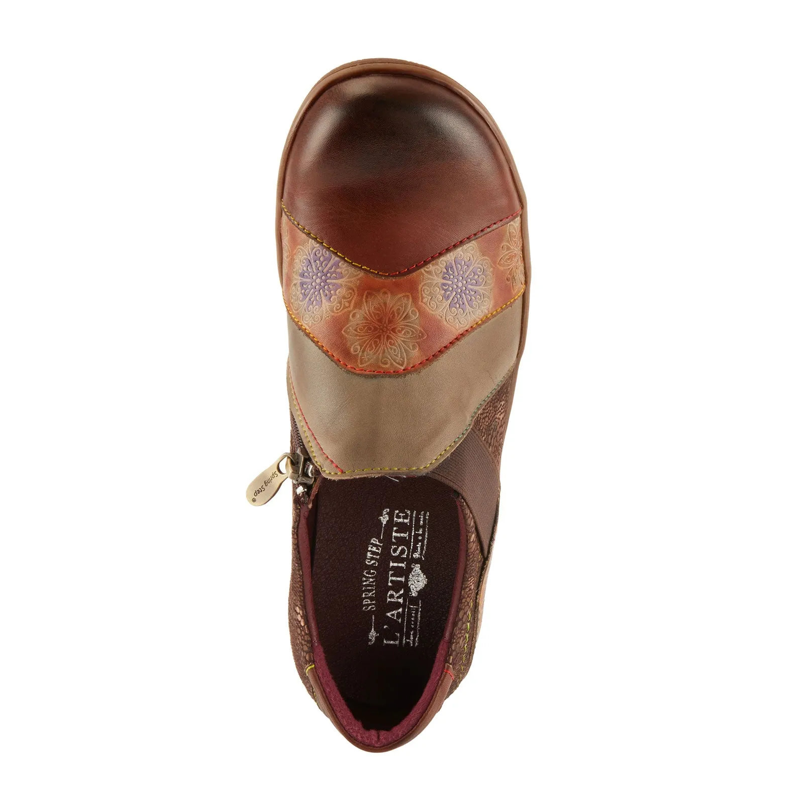 L'Artiste Lata Slip On (Women) - Brown Multi