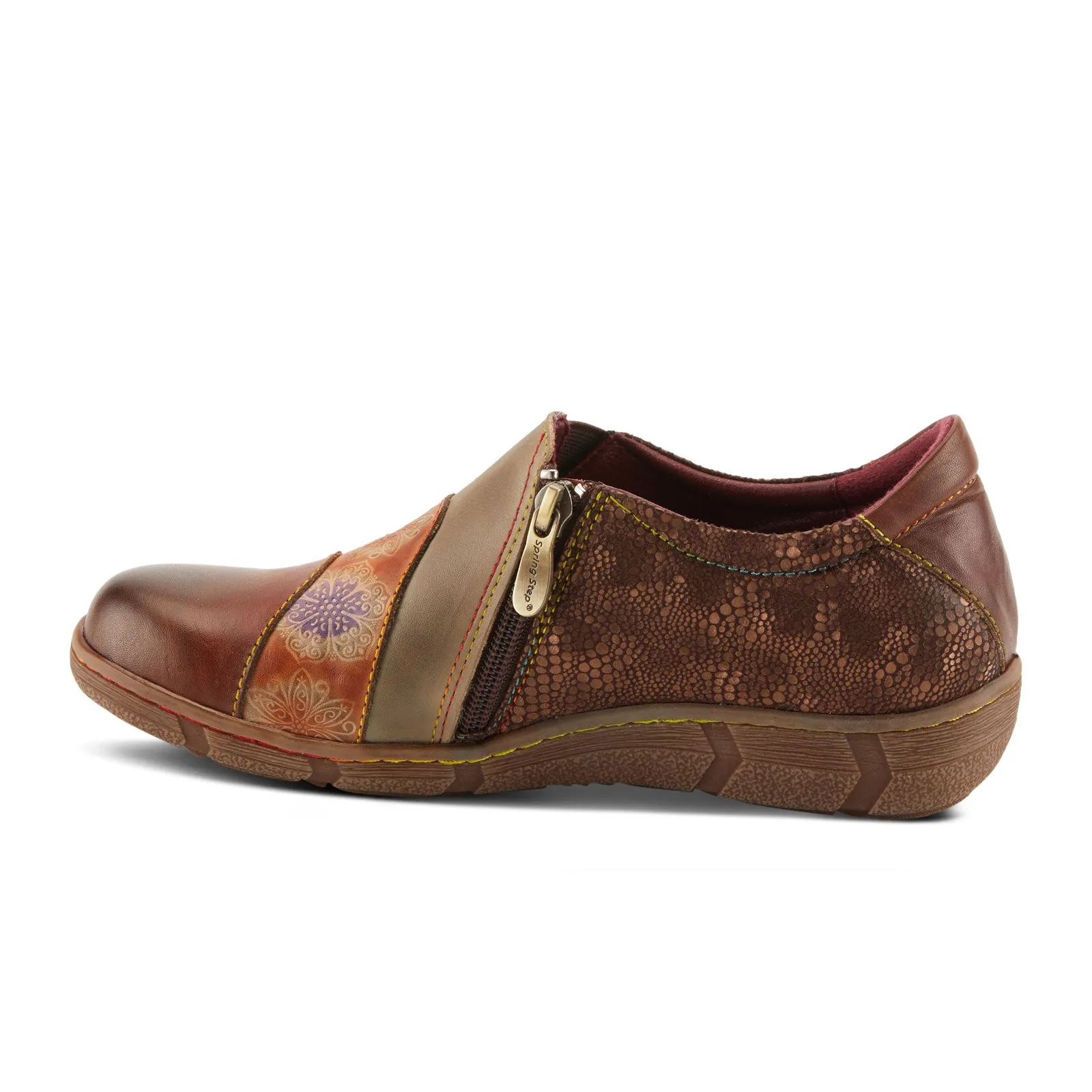 L'Artiste Lata Slip On (Women) - Brown Multi