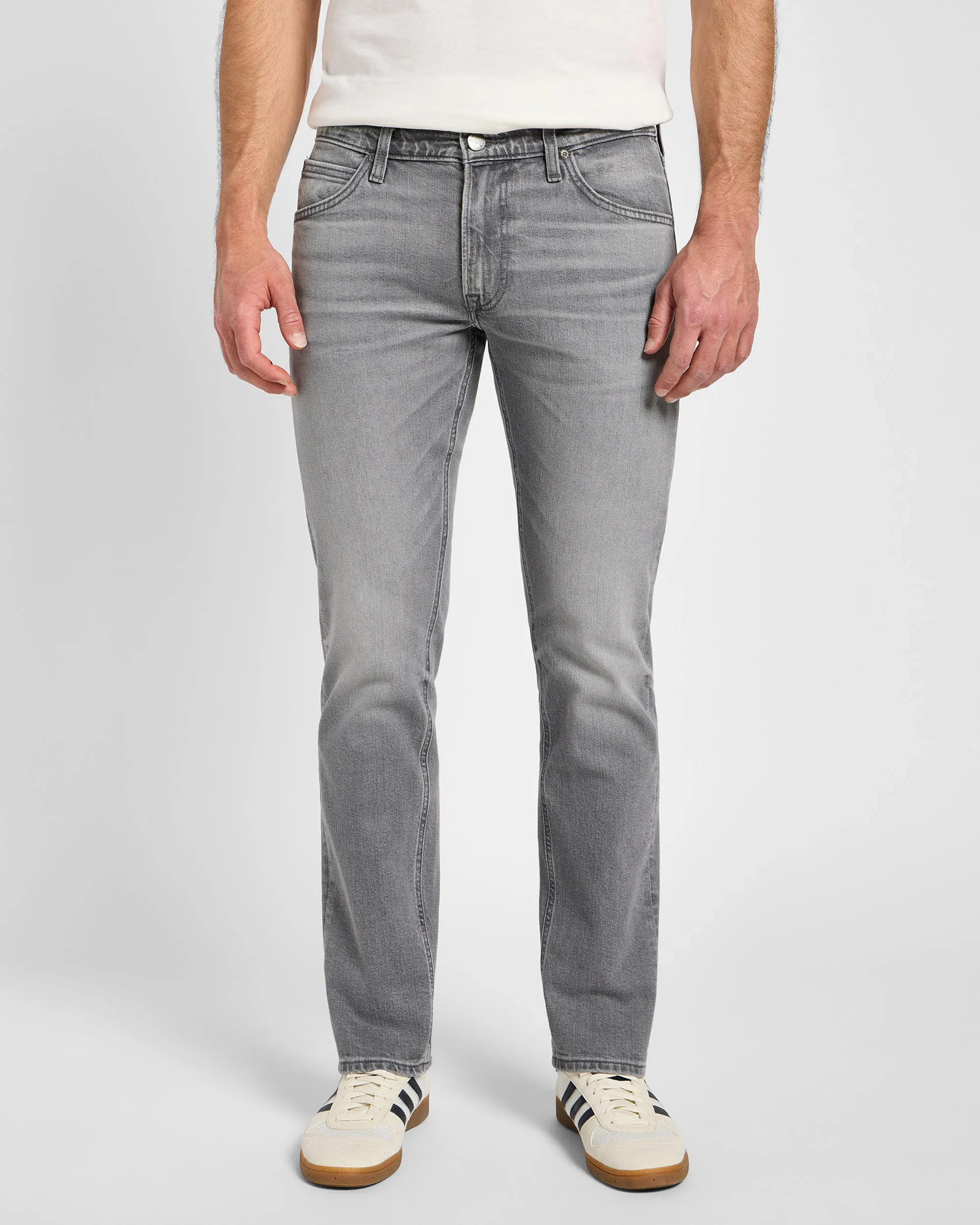 Lee Daren Zip Fly Regular Fit Mens Jeans - Washed Out