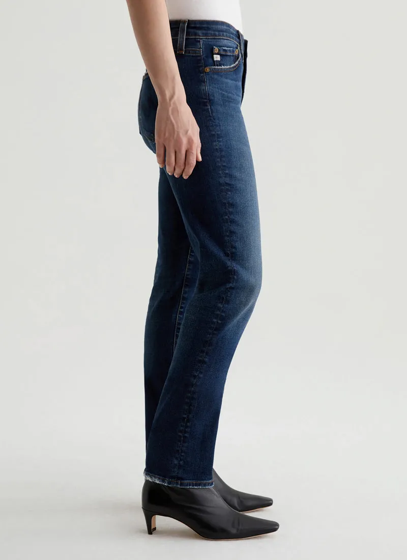 Mari Mid-Rise Slim-Straight Jeans