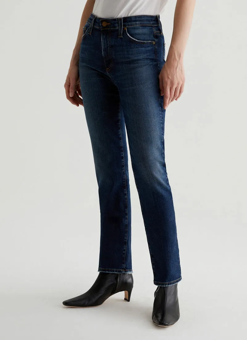 Mari Mid-Rise Slim-Straight Jeans