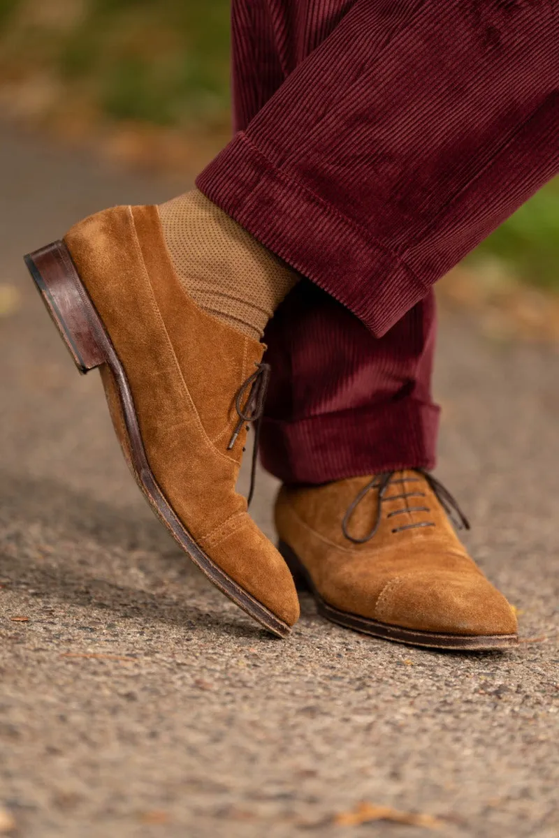 Maroon Stancliffe Corduroy Trousers