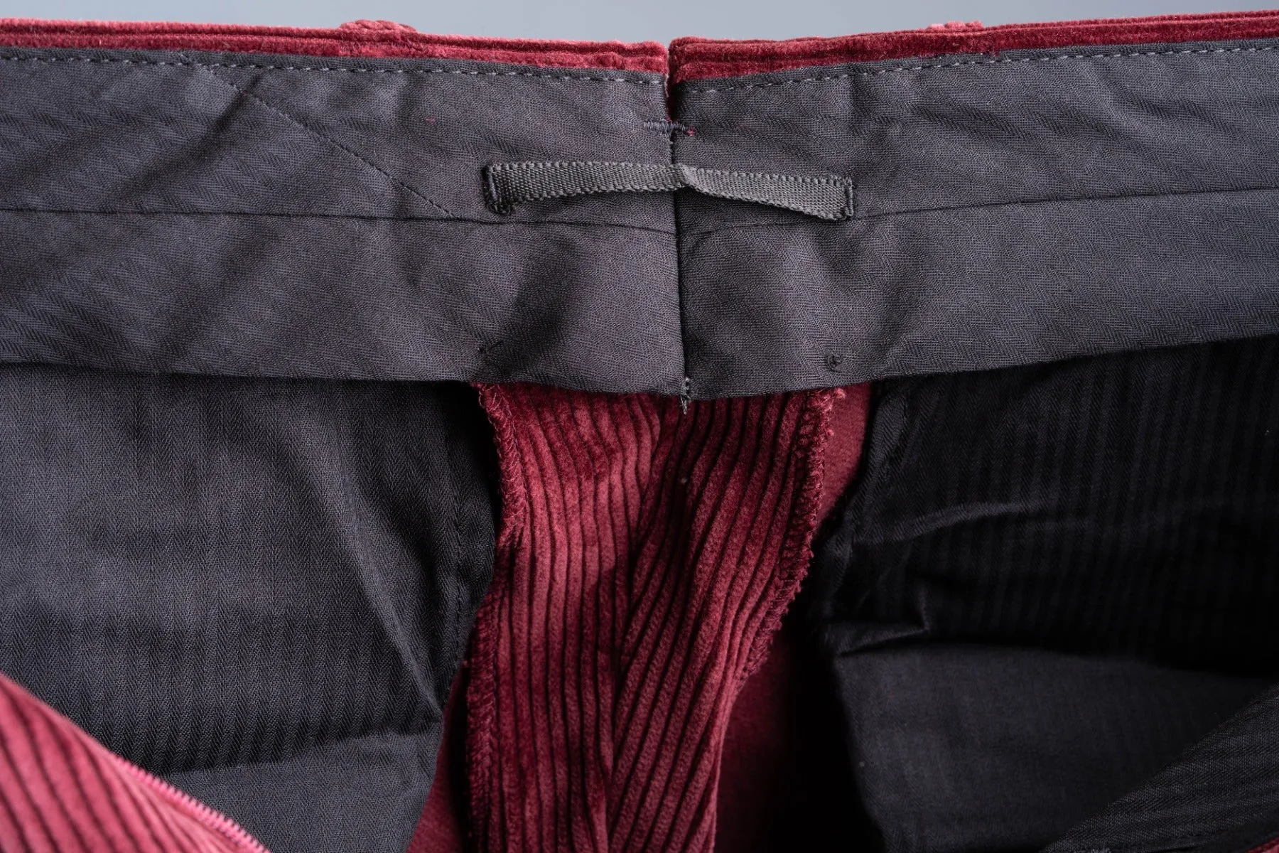 Maroon Stancliffe Corduroy Trousers